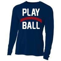 Play Ball Baseball and Softball Players Cooling Performance Long Sleeve Crew