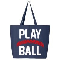 Play Ball Baseball and Softball Players 25L Jumbo Tote