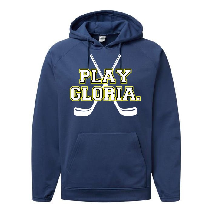 Play Gloria Hockey Performance Fleece Hoodie