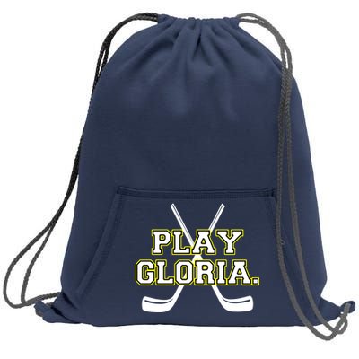 Play Gloria Hockey Sweatshirt Cinch Pack Bag