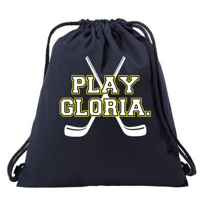 Play Gloria Hockey Drawstring Bag