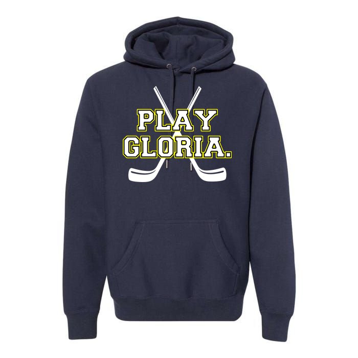 Play Gloria Hockey Premium Hoodie