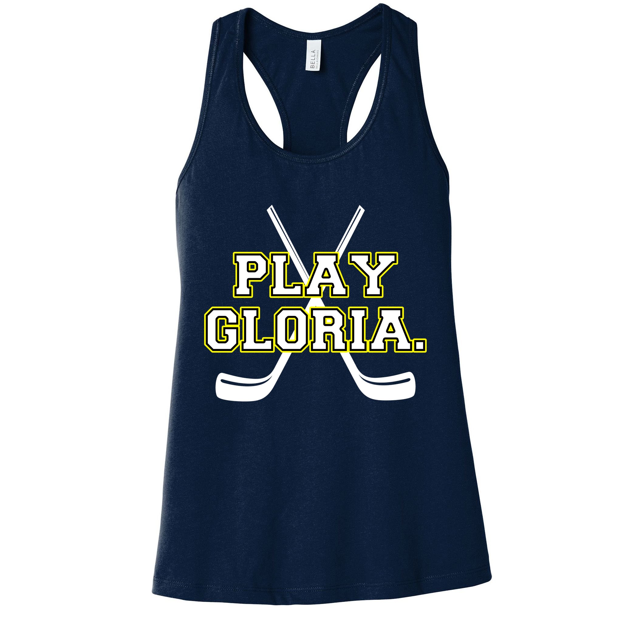 Play Gloria Hockey Womens Tank Top