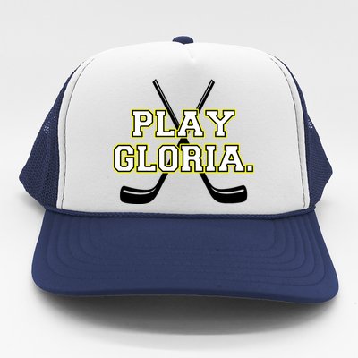 Play Gloria Hockey Trucker Hat