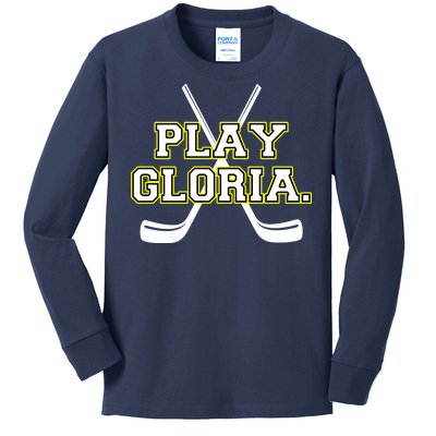 Play Gloria Hockey Kids Long Sleeve Shirt