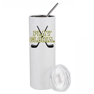 Play Gloria Hockey Stainless Steel Tumbler