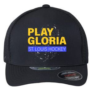 Play Gloria St. Louis Hockey Flexfit Unipanel Trucker Cap