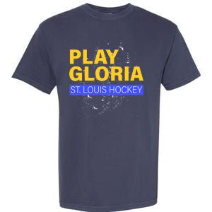 Play Gloria St. Louis Hockey Garment-Dyed Heavyweight T-Shirt