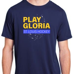 Play Gloria St. Louis Hockey Adult ChromaSoft Performance T-Shirt