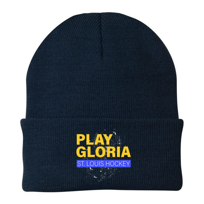 Play Gloria St. Louis Hockey Knit Cap Winter Beanie