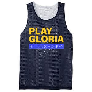 Play Gloria St. Louis Hockey Mesh Reversible Basketball Jersey Tank