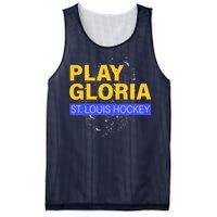 Play Gloria St. Louis Hockey Mesh Reversible Basketball Jersey Tank