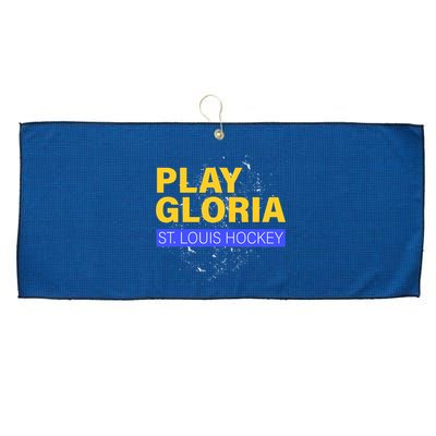 Play Gloria St. Louis Hockey Large Microfiber Waffle Golf Towel