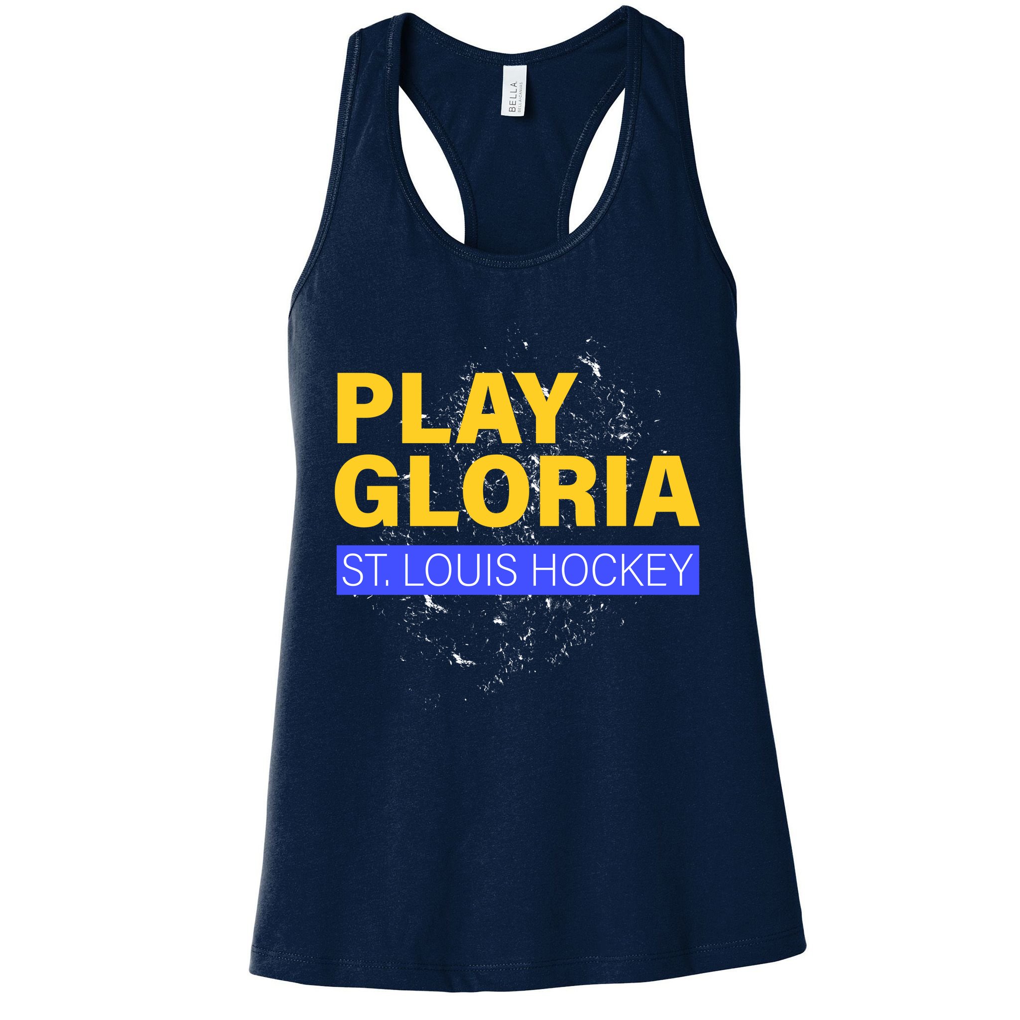 Play Gloria St. Louis Hockey Womens Tank Top