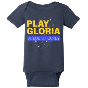 Play Gloria St. Louis Hockey Baby Bodysuit