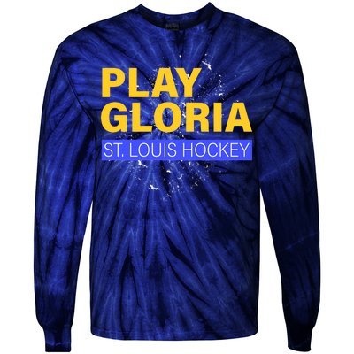 Play Gloria St. Louis Hockey Tie-Dye Long Sleeve Shirt