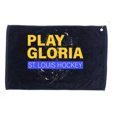 Play Gloria St. Louis Hockey Grommeted Golf Towel