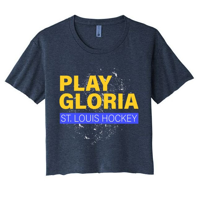 Play Gloria St. Louis Hockey Crop Top