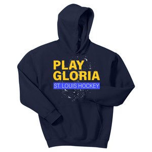 Play Gloria St. Louis Hockey Kids Hoodie