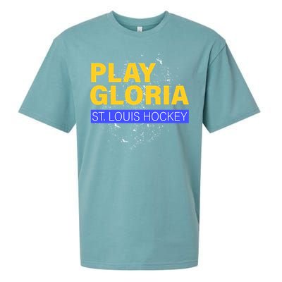 Play Gloria St. Louis Hockey Sueded Cloud Jersey T-Shirt