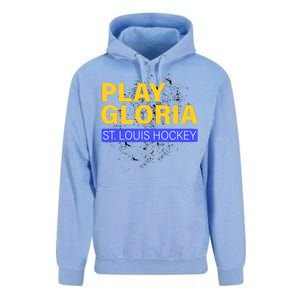 Play Gloria St. Louis Hockey Unisex Surf Hoodie