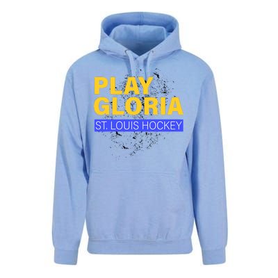 Play Gloria St. Louis Hockey Unisex Surf Hoodie