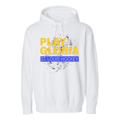 Play Gloria St. Louis Hockey Garment-Dyed Fleece Hoodie