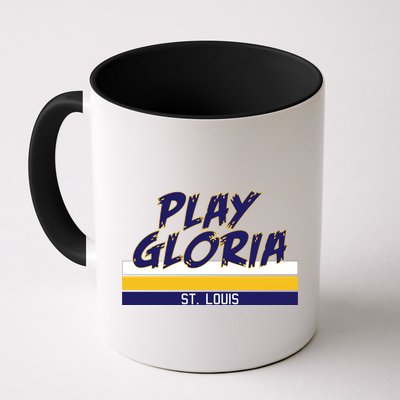 Play Gloria St. Louis Hockey Stripes Mug