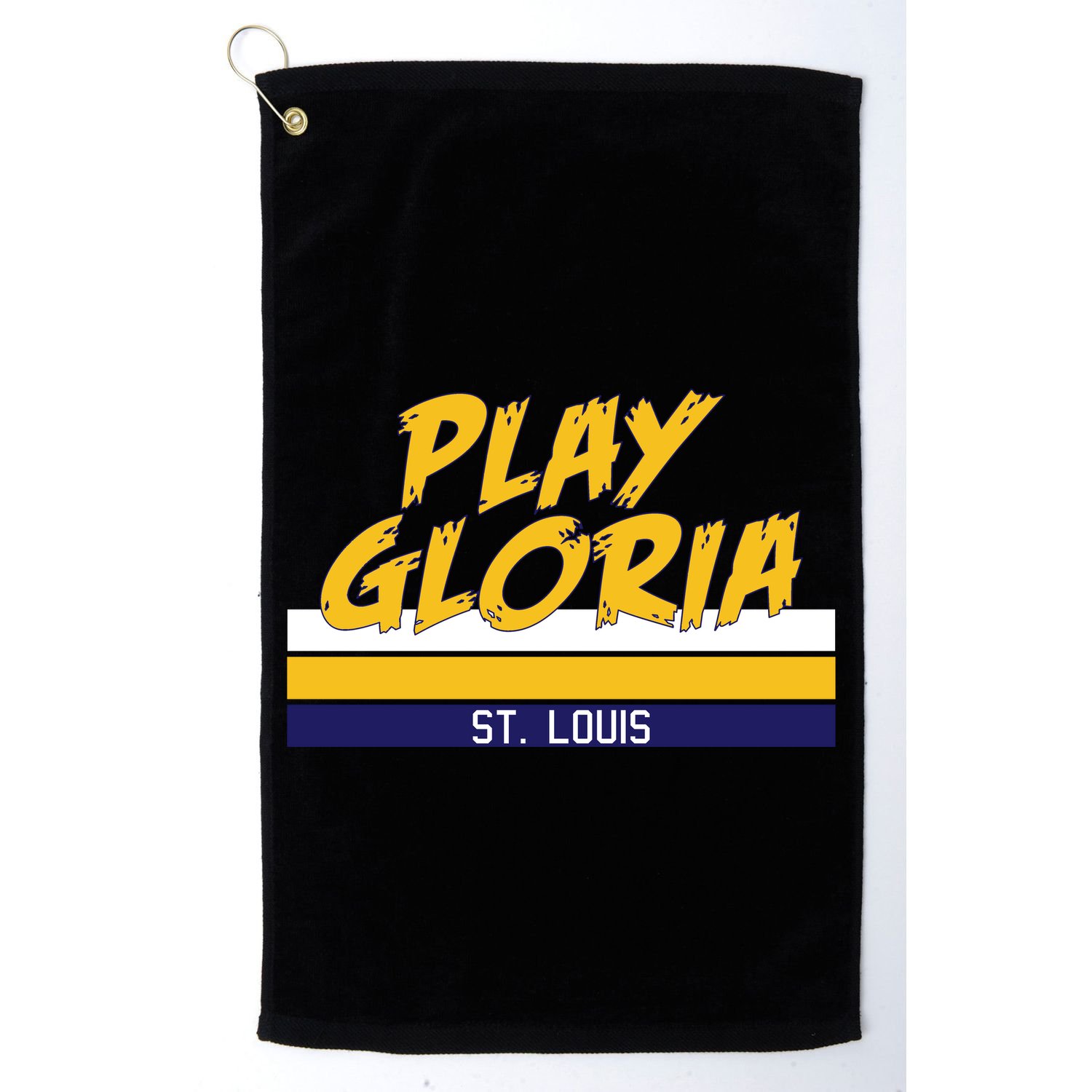 Play Gloria St. Louis Hockey Stripes Golf Towel