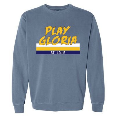 Play Gloria St. Louis Hockey Stripes Garment-Dyed Sweatshirt