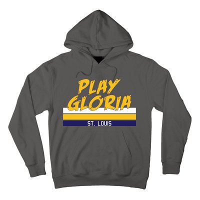 Play Gloria St. Louis Hockey Stripes Hoodie