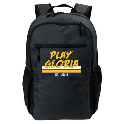 Play Gloria St. Louis Hockey Stripes Daily Commute Backpack