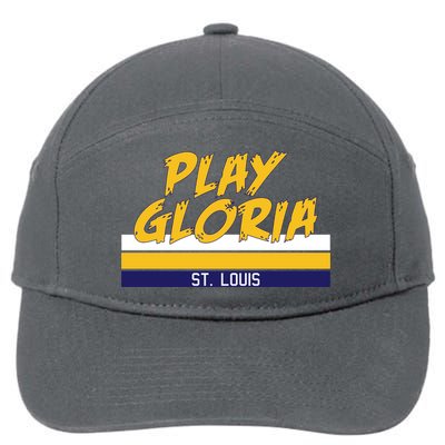 Play Gloria St. Louis Hockey Stripes 7-Panel Snapback Hat