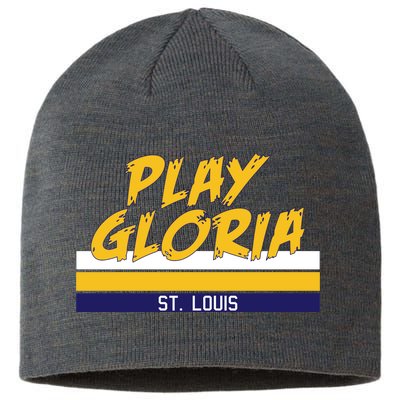 Play Gloria St. Louis Hockey Stripes Sustainable Beanie