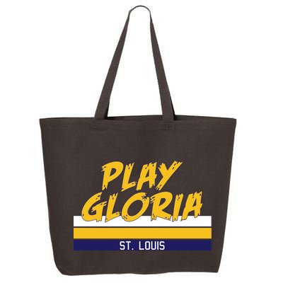 Play Gloria St. Louis Hockey Stripes 25L Jumbo Tote