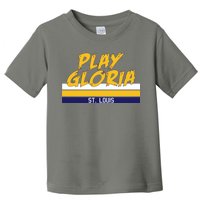 Play Gloria St. Louis Hockey Stripes Toddler T-Shirt