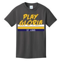 Play Gloria St. Louis Hockey Stripes Kids T-Shirt