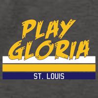 Play Gloria St. Louis Hockey Stripes Vector Backpack