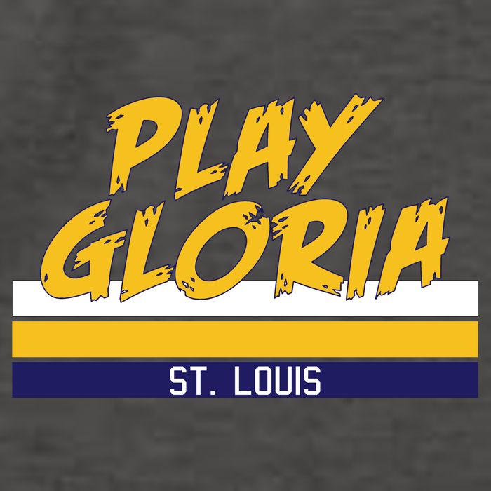 Play Gloria St. Louis Hockey Stripes Vector Backpack