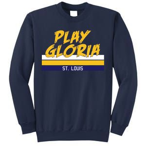 Play Gloria St. Louis Hockey Stripes Sweatshirt