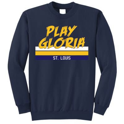 Play Gloria St. Louis Hockey Stripes Sweatshirt