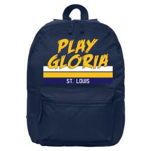 Play Gloria St. Louis Hockey Stripes 16 in Basic Backpack