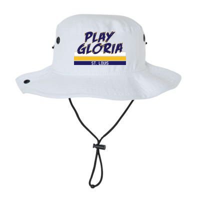 Play Gloria St. Louis Hockey Stripes Legacy Cool Fit Booney Bucket Hat