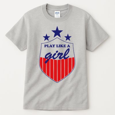 Play Like A Girl Tall T-Shirt