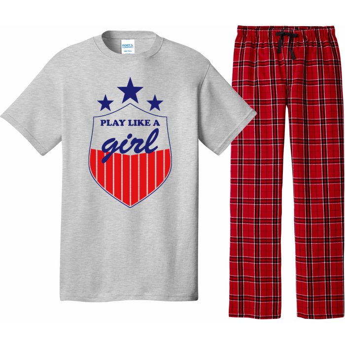 Play Like A Girl Pajama Set