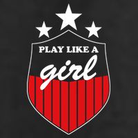 Play Like A Girl 7 Panel Mesh Trucker Snapback Hat