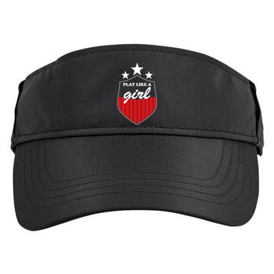Play Like A Girl Adult Drive Performance Visor