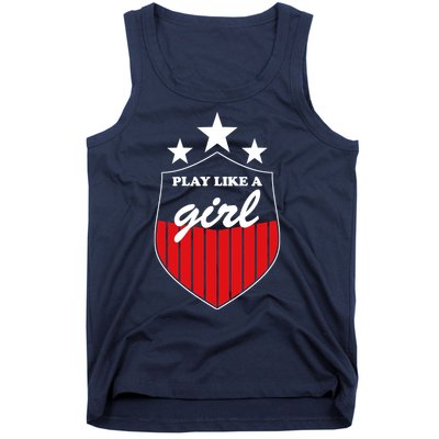 Play Like A Girl Tank Top