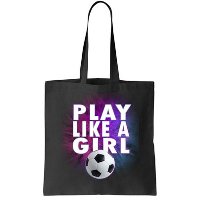Play Like A Girl Womens Soccer Bag