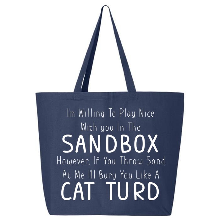 Play Nice Sandbox Cat Turd 25L Jumbo Tote